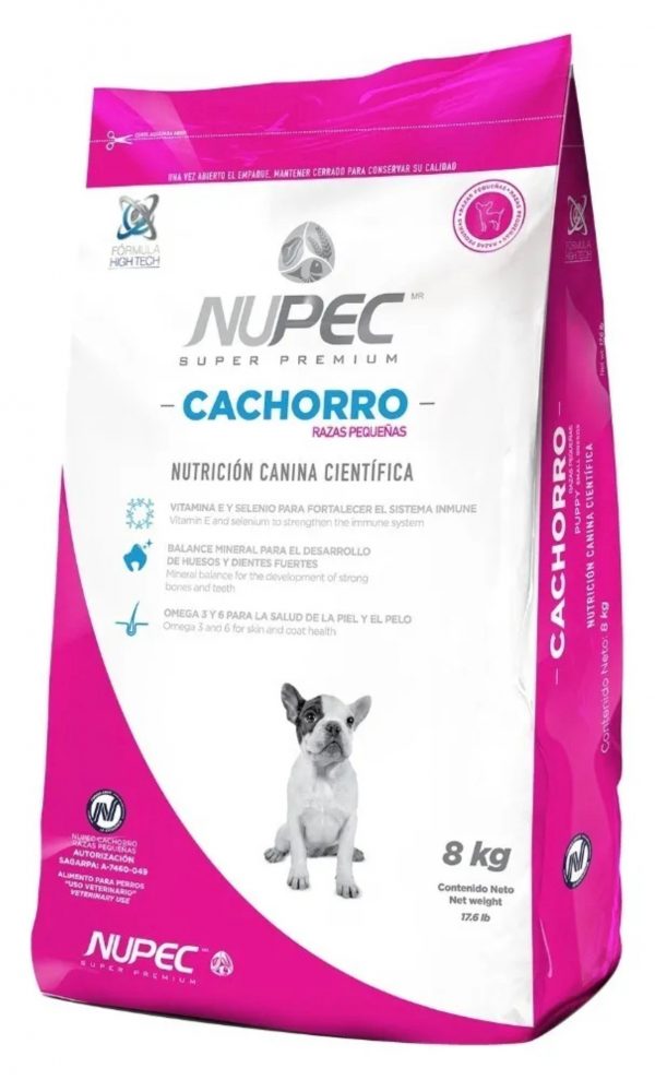 Nupec cachorro raza pequeña