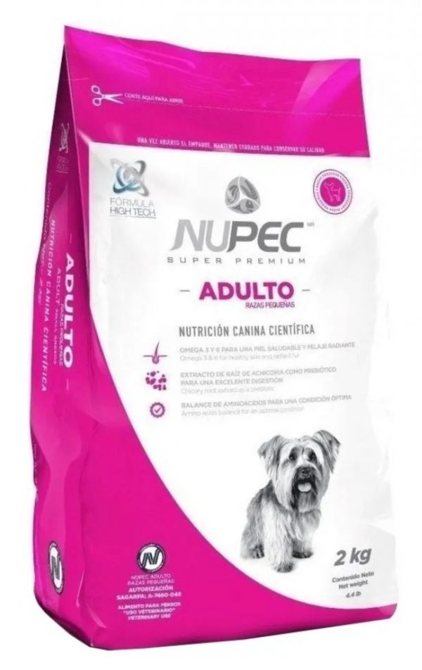 Nupec adulto raza pequeña